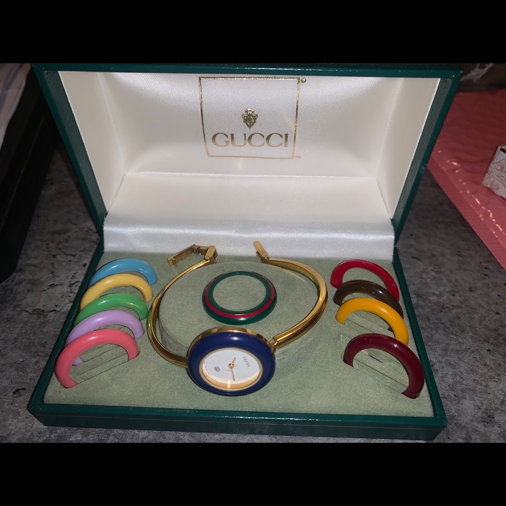early 90s gucci watch vintage